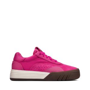 Boys' Clarks Cica Kid Sneakers Pink | CLK028XCR