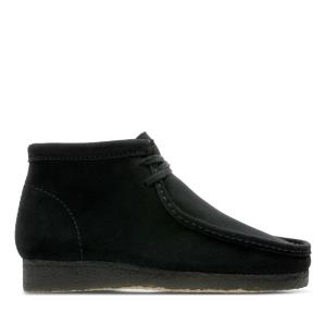 Men's Clarks Wallabee Boot Originals Boots Black | CLK256KXS