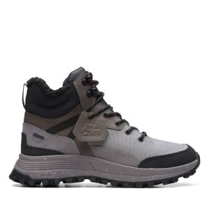 Women's Clarks ATL Trek Sky GORE-TEX Ankle Boots Grey | CLK041NRO