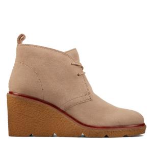 Women's Clarks Clarkford DBT Ankle Boots Brown | CLK635QDG