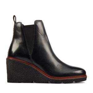 Women's Clarks Clarkford Top Chelsea Boots Black | CLK231EUP