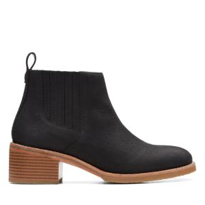 Women's Clarks Cologne Top Ankle Boots Black | CLK017JVI