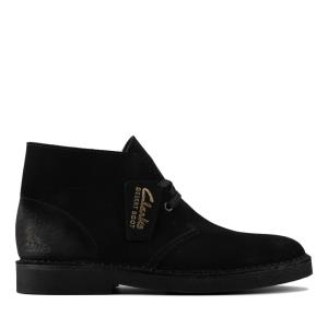 Women's Clarks Desert Boot 2 Ankle Boots Black | CLK082NGX