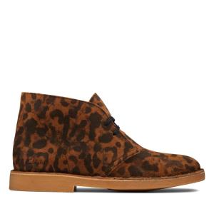 Women's Clarks Desert Boot 2 Desert Boots Leopard | CLK689BYT