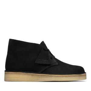 Women's Clarks Desert Coal Ankle Boots Black | CLK069KEG