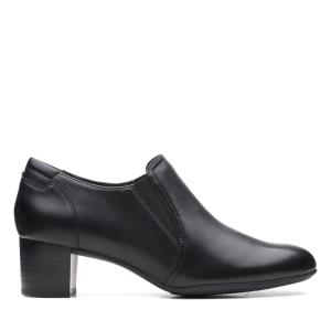 Women's Clarks Linnae Way Heels Shoes Black | CLK478ORS