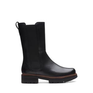 Women's Clarks OriannaChelsea Ankle Boots Black | CLK073GKD