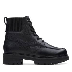 Women's Clarks Orianna Mid Ankle Boots Black | CLK879ONY