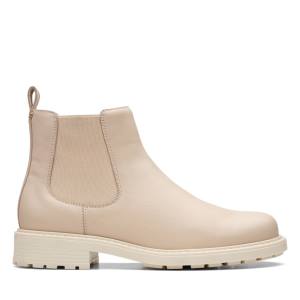 Women's Clarks Orinoco2 Lane Ankle Boots Beige | CLK603HKZ