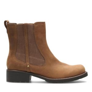 Women's Clarks Orinoco Club Ankle Boots Brown | CLK531TEU