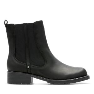 Women's Clarks Orinoco Club Ankle Boots Black | CLK815XVD