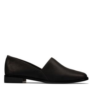 Women's Clarks Pure Easy Black Shoes Black | CLK183RBG