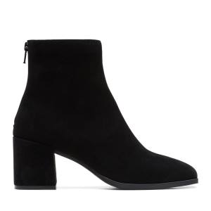 Women's Clarks Seren Zip Ankle Boots Black | CLK178EZL