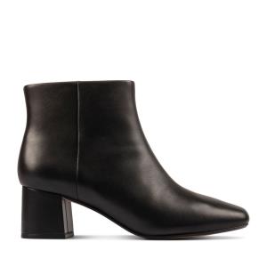 Women's Clarks Sheer Flora 2 Ankle Boots Black | CLK256UCD