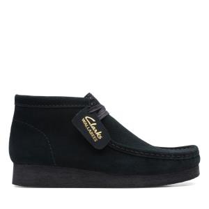 Women's Clarks Wallabee Boot 2 Ankle Boots Black | CLK705UVP