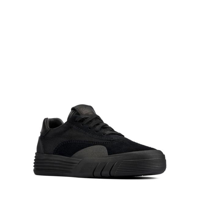 Boys' Clarks Cica Kid Sneakers Black | CLK840OSI