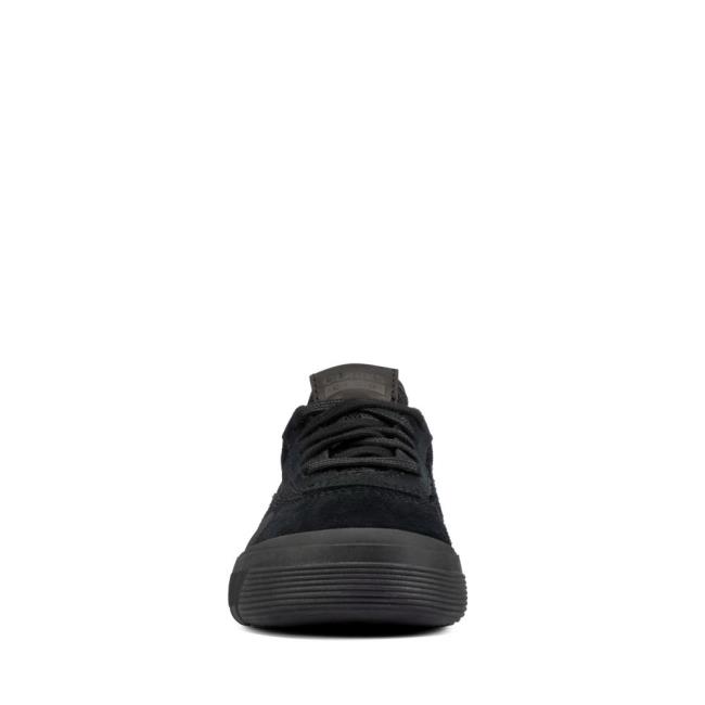 Boys' Clarks Cica Kid Sneakers Black | CLK840OSI