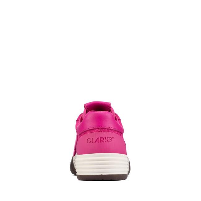 Boys' Clarks Cica Kid Sneakers Pink | CLK028XCR