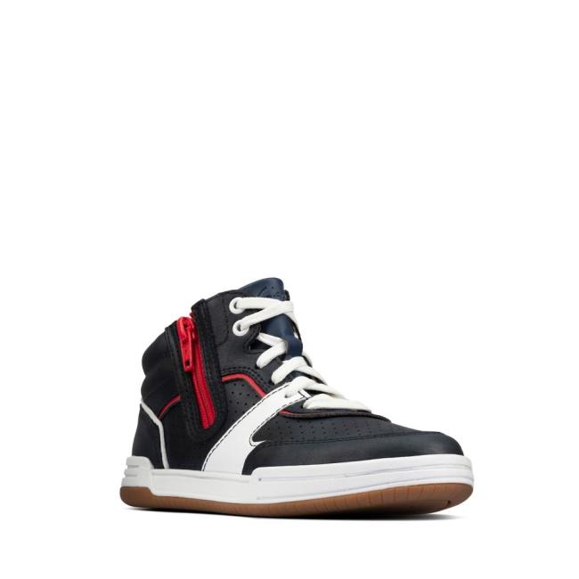 Boys' Clarks Fawn Peak Kid Sneakers Navy | CLK506FBN