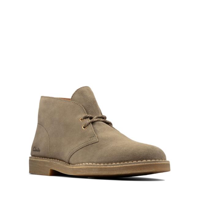 Men's Clarks Desert Boot 2 Desert Boots Olive | CLK046RFI