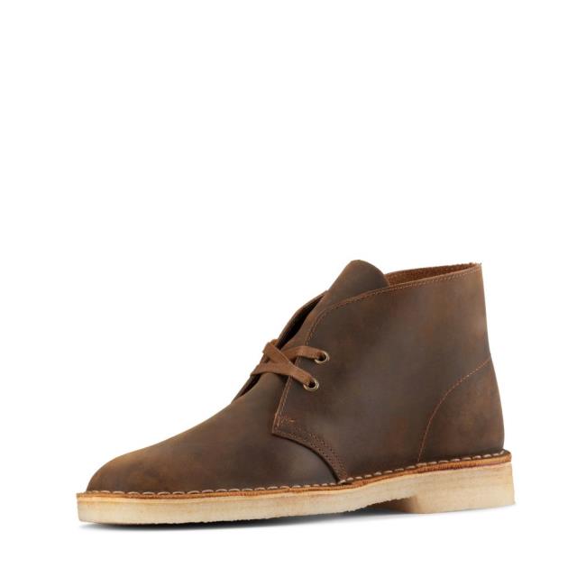 Men's Clarks Desert Boot Originals Boots Brown | CLK953JXN