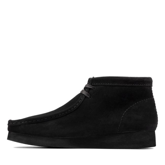 Men's Clarks Wallabee Boot2 Originals Boots Black | CLK362KGE