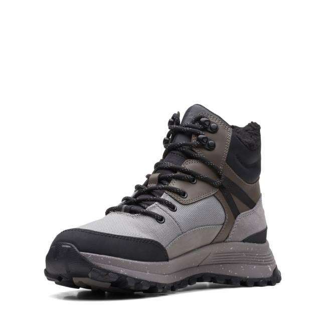 Women's Clarks ATL Trek Sky GORE-TEX Ankle Boots Grey | CLK041NRO