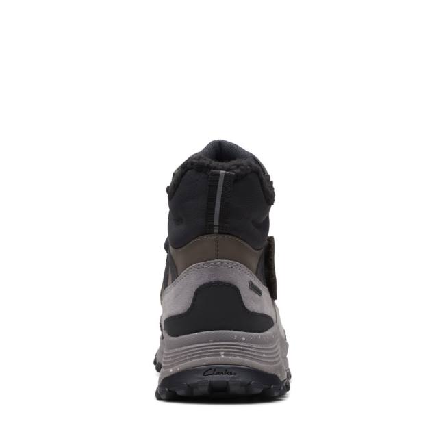 Women's Clarks ATL Trek Sky GORE-TEX Ankle Boots Grey | CLK041NRO