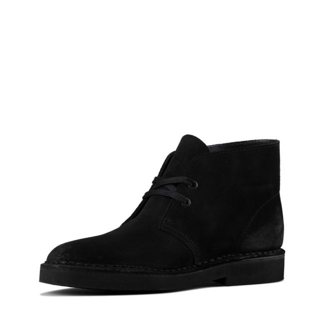 Women's Clarks Desert Boot 2 Desert Boots Black | CLK051RWN