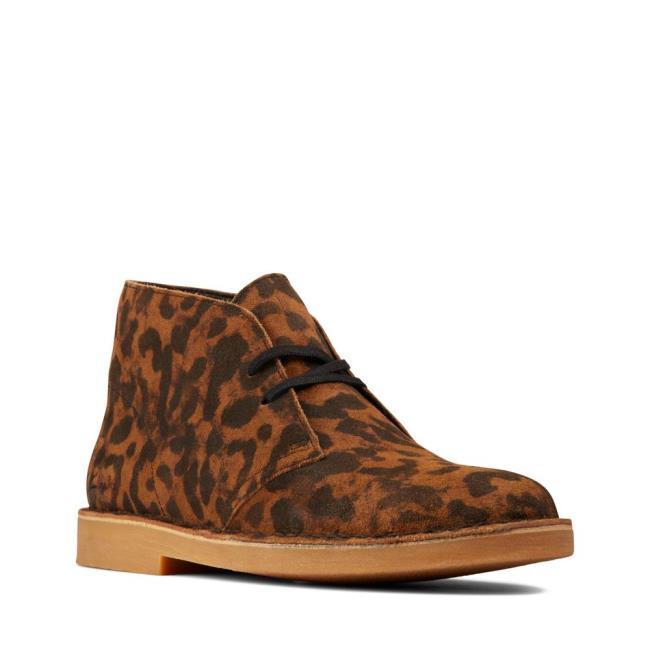 Women's Clarks Desert Boot 2 Desert Boots Leopard | CLK689BYT