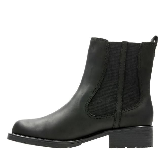 Women's Clarks Orinoco Club Ankle Boots Black | CLK815XVD